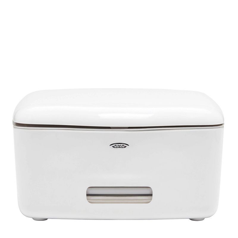 slide 1 of 11, OXO Perfect Pull Flushable Wipes Dispenser, 1 ct