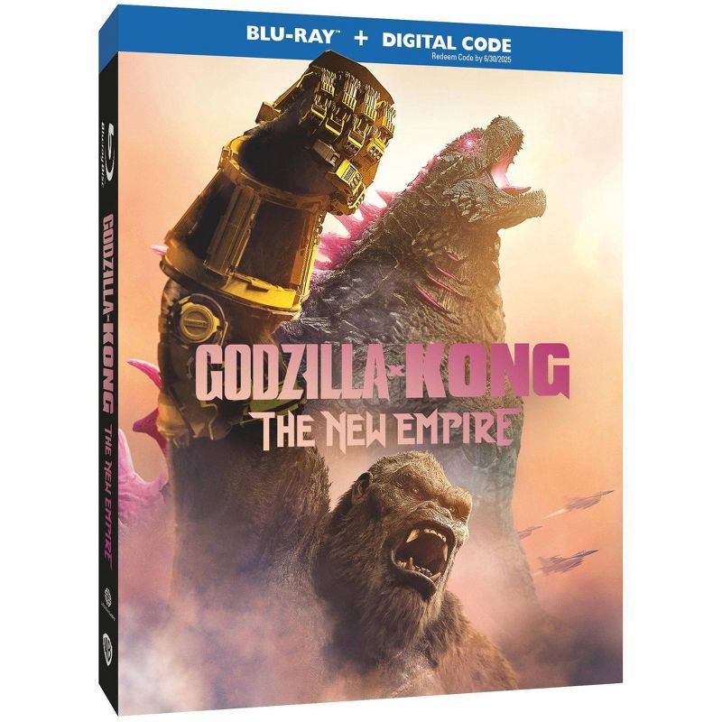 slide 2 of 5, Warner Home Video Godzilla x Kong: The New Empire (Blu-ray + Digital), 1 ct