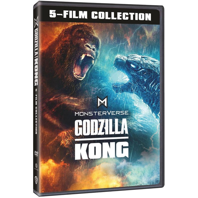 slide 2 of 5, Warner Home Video Godzilla x Kong Monsterverse 5 Film Collection (DVD), 1 ct