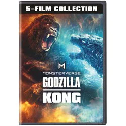 Warner Home Video Godzilla x Kong Monsterverse 5 Film Collection (DVD)