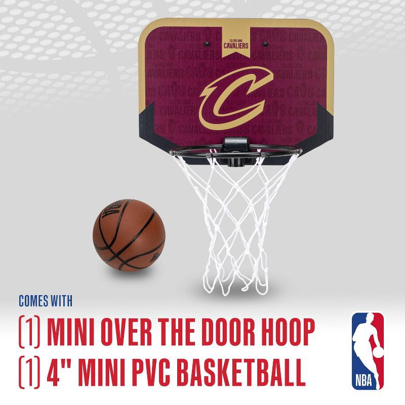 slide 9 of 9, NBA Cleveland Cavaliers Over The Door Hoop, 1 ct