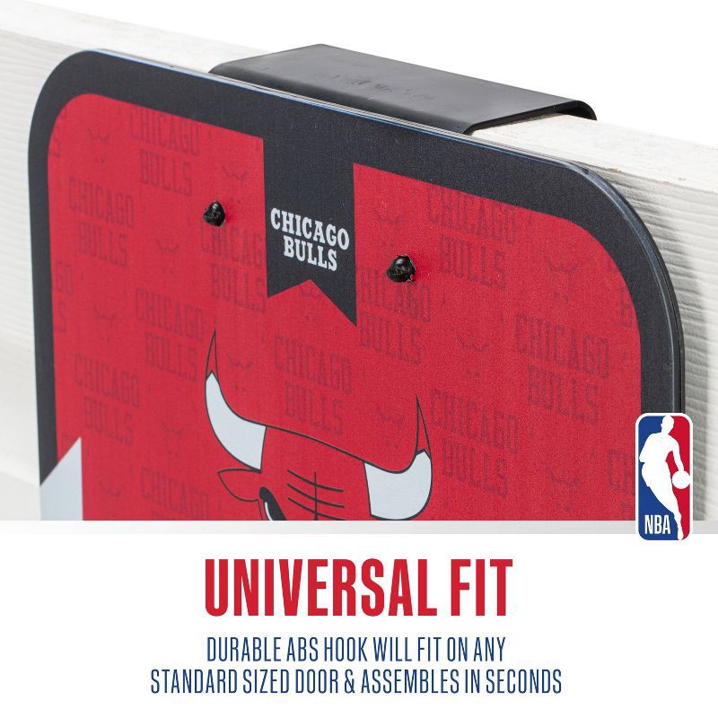 slide 6 of 9, NBA Chicago Bulls Over The Door Hoop: Toy Sports Set for Ages 3+, 1 ct