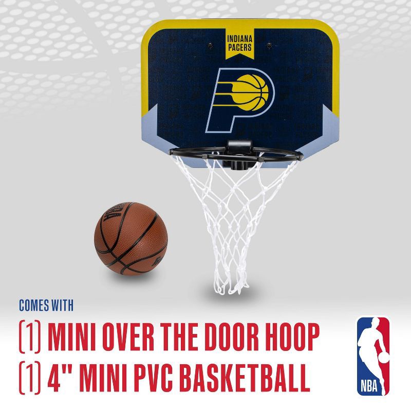 slide 6 of 9, NBA Indiana Pacers Over The Door Hoop, 1 ct