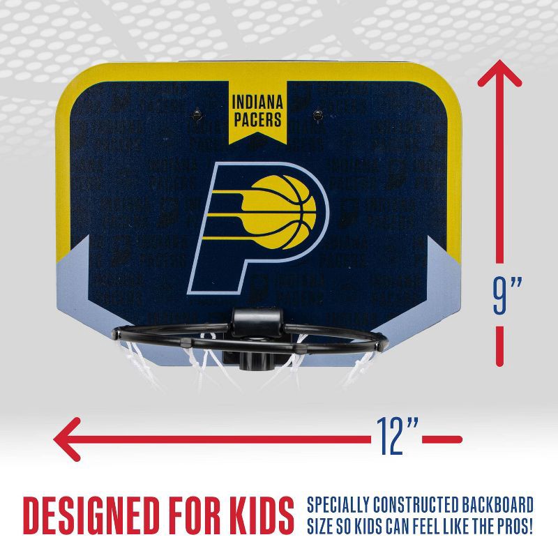 slide 4 of 9, NBA Indiana Pacers Over The Door Hoop, 1 ct