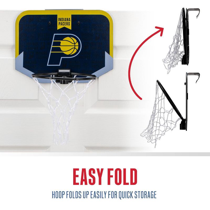 slide 5 of 9, NBA Indiana Pacers Over The Door Hoop, 1 ct