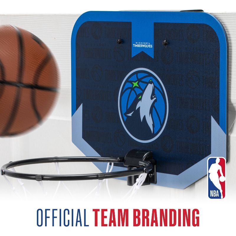 slide 7 of 9, NBA Minnesota Timberwolves Over The Door Hoop, 1 ct