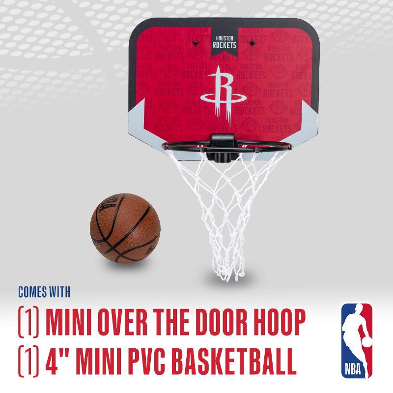 slide 3 of 9, NBA Houston Rockets Over The Door Hoop, 1 ct