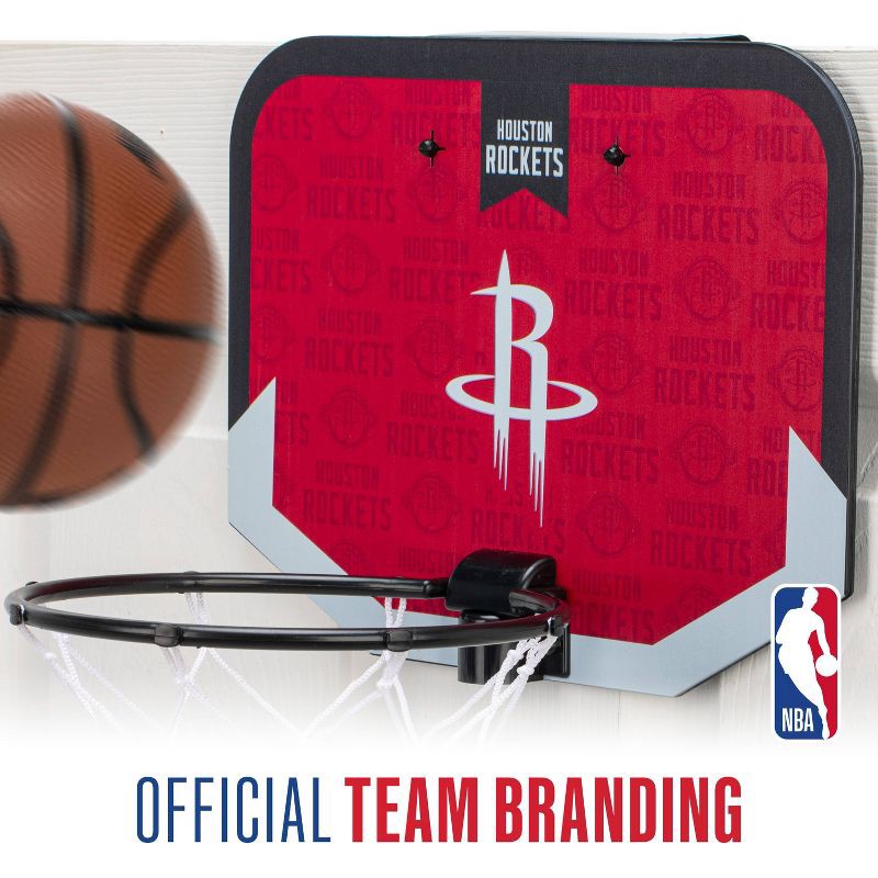 slide 6 of 9, NBA Houston Rockets Over The Door Hoop, 1 ct