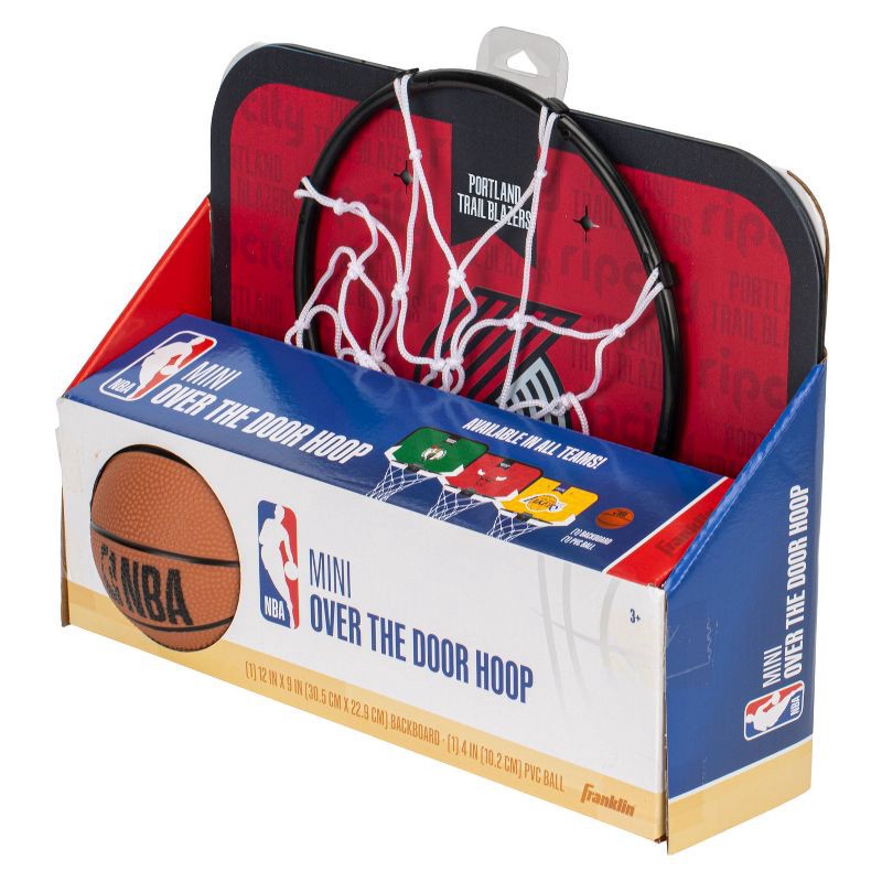 slide 2 of 9, NBA Portland Trail Blazers Over The Door Hoop, 1 ct