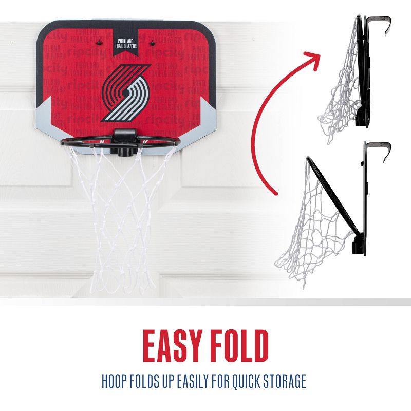 slide 7 of 9, NBA Portland Trail Blazers Over The Door Hoop, 1 ct