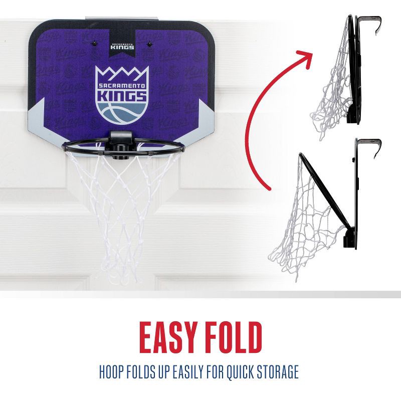 slide 6 of 9, NBA Sacramento Kings Over The Door Hoop, 1 ct
