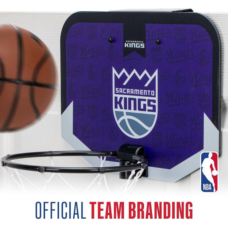 slide 8 of 9, NBA Sacramento Kings Over The Door Hoop, 1 ct