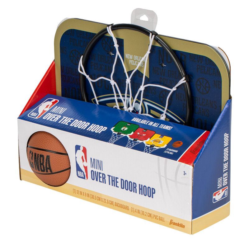 slide 4 of 9, NBA New Orleans Pelicans Over The Door Hoop, 1 ct