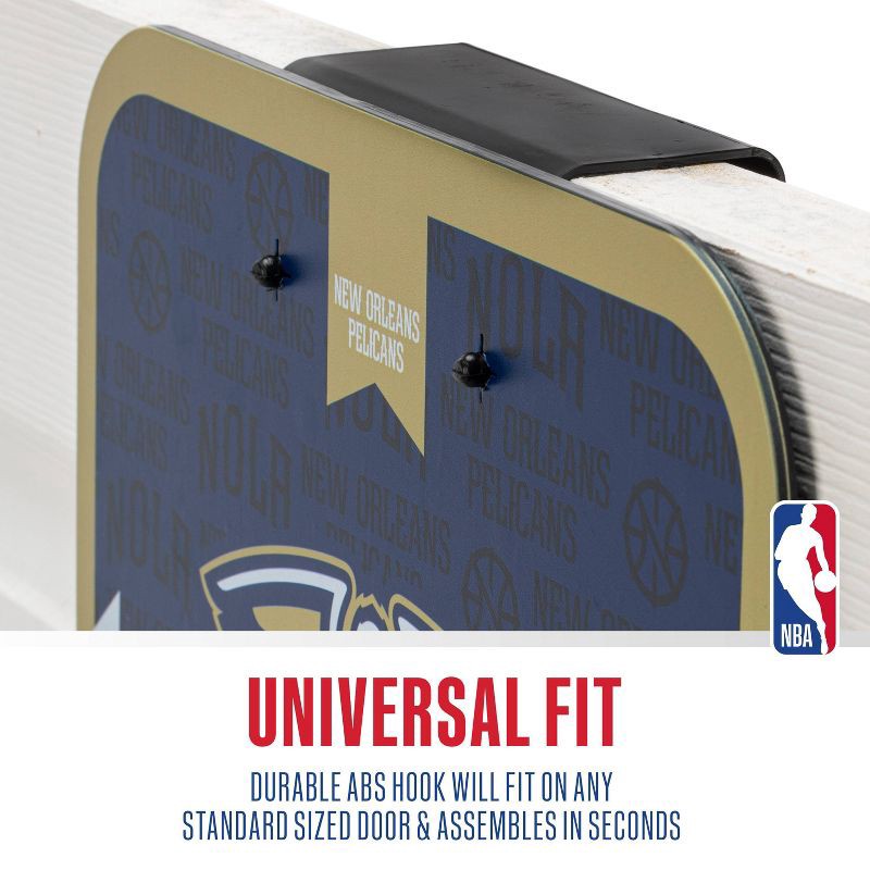 slide 2 of 9, NBA New Orleans Pelicans Over The Door Hoop, 1 ct