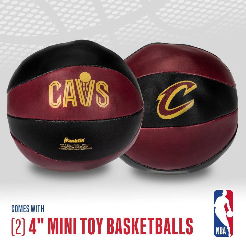 slide 3 of 8, NBA Cleveland Cavaliers Soft Sports Balls Set: PVC Material, Ages 3+, 2 Pieces, 2 ct