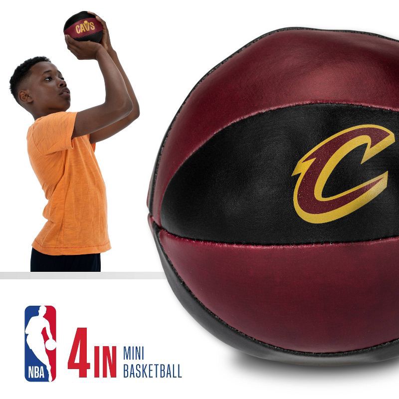 slide 5 of 8, NBA Cleveland Cavaliers Soft Sports Balls Set: PVC Material, Ages 3+, 2 Pieces, 2 ct