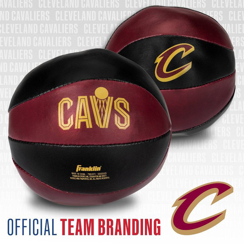 slide 7 of 8, NBA Cleveland Cavaliers Soft Sports Balls Set: PVC Material, Ages 3+, 2 Pieces, 2 ct