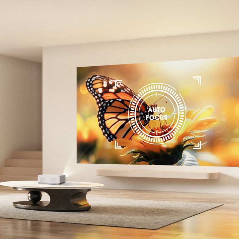 slide 8 of 11, Vankyo Leisure 570D 1080P Projector with Built-In Streaming Content Full HD: Freestanding Adjustable Focus, 1 ct