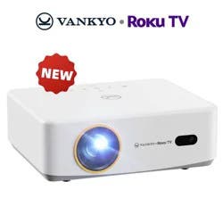 Vankyo Leisure 570D 1080P Projector with Built-In Streaming Content Full HD: Freestanding Adjustable Focus