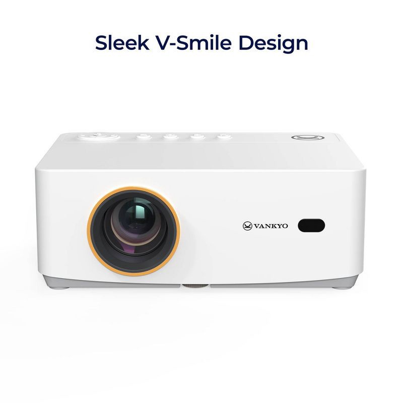slide 3 of 11, Vankyo Leisure 470W 720P Portable Projector with Wireless Connectivity: Adjustable Focus, HDMI Connection, 20000 Hour Bulb Life, 1 ct
