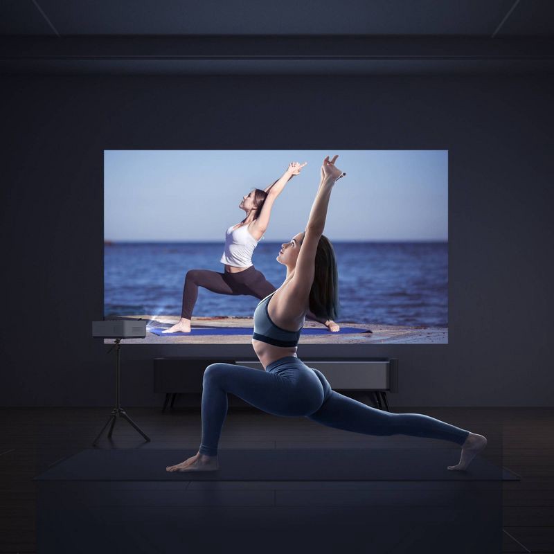 slide 7 of 11, Vankyo Leisure 470W 720P Portable Projector with Wireless Connectivity: Adjustable Focus, HDMI Connection, 20000 Hour Bulb Life, 1 ct