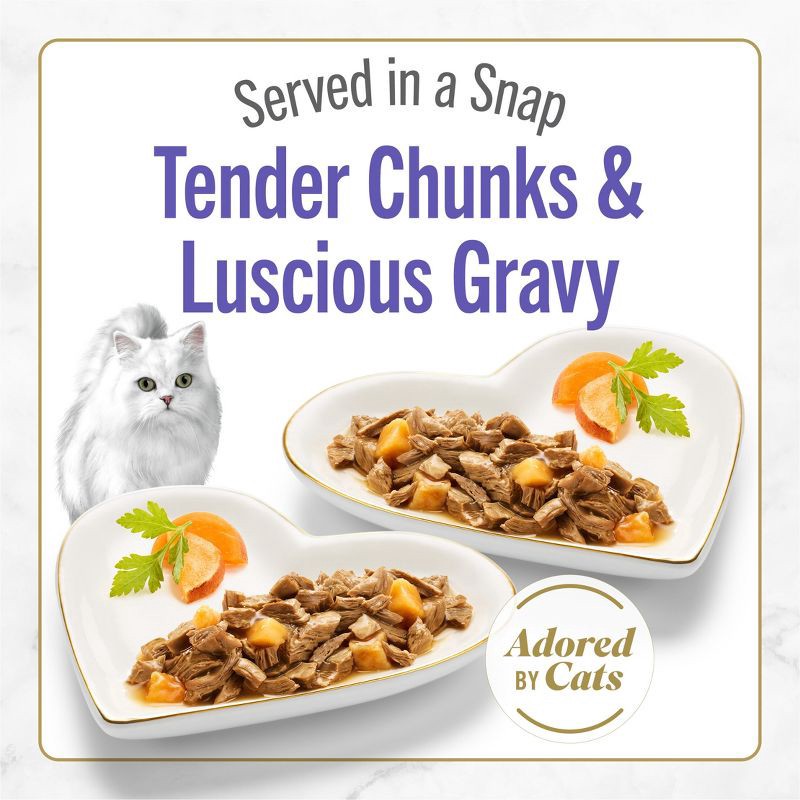 slide 3 of 10, Purina Fancy Feast Entree Roasted Turkey Flavor Wet Cat Food - 2.8oz, 2.8 oz