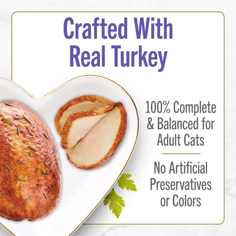 slide 4 of 10, Purina Fancy Feast Entree Roasted Turkey Flavor Wet Cat Food - 2.8oz, 2.8 oz