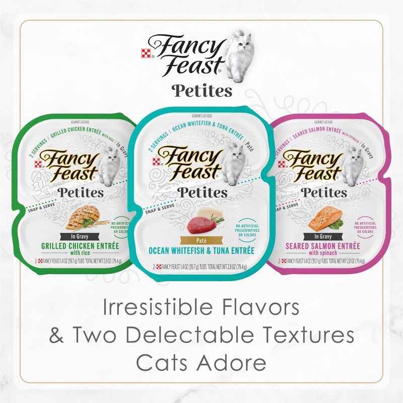 slide 7 of 10, Purina Fancy Feast Entree Roasted Turkey Flavor Wet Cat Food - 2.8oz, 2.8 oz