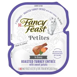 Purina Fancy Feast Entree Roasted Turkey Flavor Wet Cat Food - 2.8oz