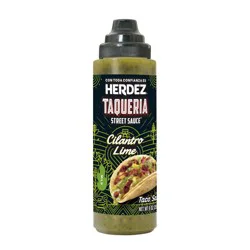 Herdez Taqueria Street Sauce Cilantro Lime - 9oz