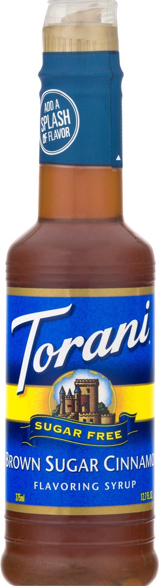 slide 7 of 9, Torani Sugar Free Brown Sugar Cinnamon Flavoring Syrup 375 ml, 375 ml