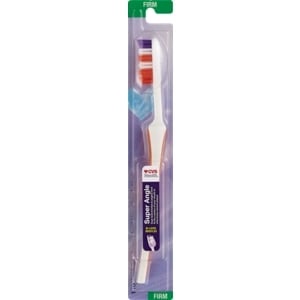 slide 1 of 1, CVS Health Super Angle Toothbrush Firm Full Head, 1 ct