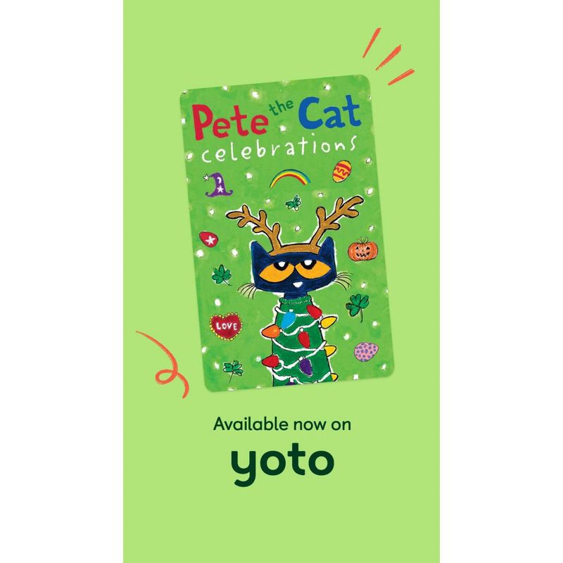 slide 2 of 3, Yoto Pete the Cat: Celebrations Audio Card, 1 ct