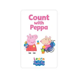 Yoto Learn with Peppa Pig: Educational Audio Card for Preschool Problem Solving