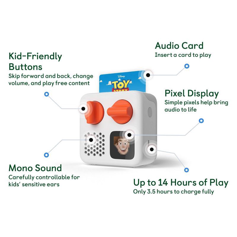 slide 11 of 11, Yoto Pixar Audio Collection (6 Card Pack), 1 ct