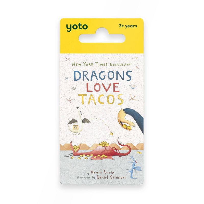 slide 2 of 5, Yoto Dragons Love Tacos Audio Card: Learning System Software for Preschool & Kindergarten, Compatible with Yoto Player, 1 ct