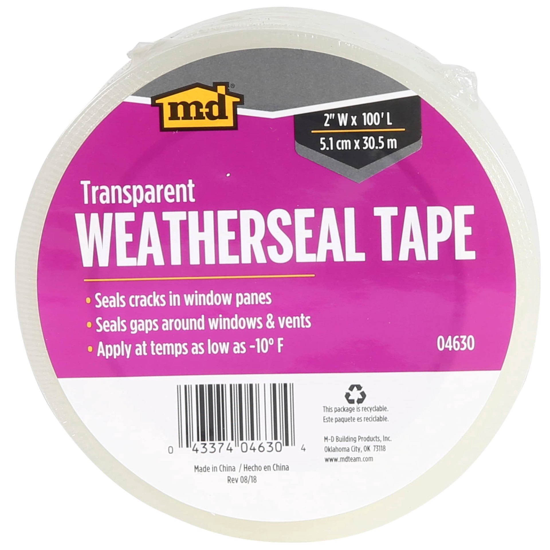 slide 1 of 6, Weatherstrip Tape2"X100', 1 ct
