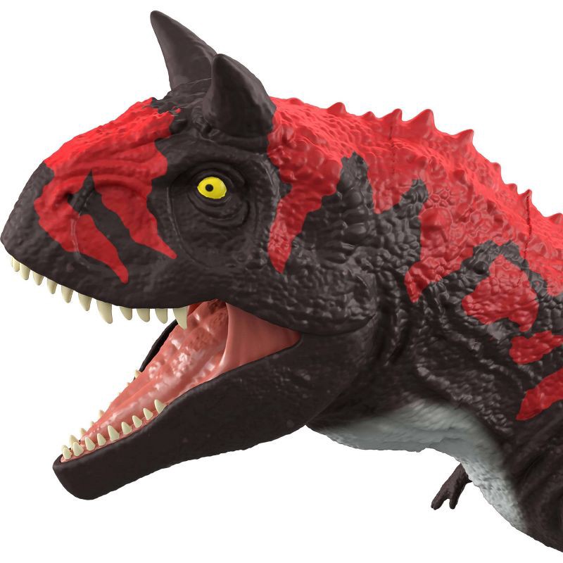 slide 6 of 6, Jurassic World Legacy Collection Reimagined Roarin' Real Feel Carnotaurus Action Figure, 1 ct