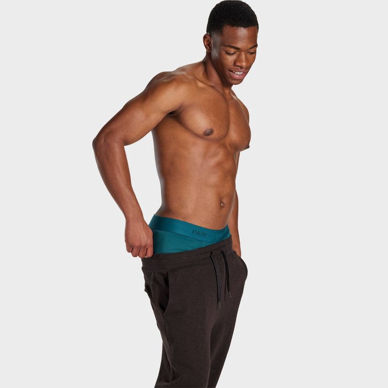 slide 4 of 10, Pair of Thieves Men's Hustle Boxer Briefs 2pk - Green/Black XL: Tagless, Full Waistband Elastic, Flat Seams, Knit Fabric, 2 ct