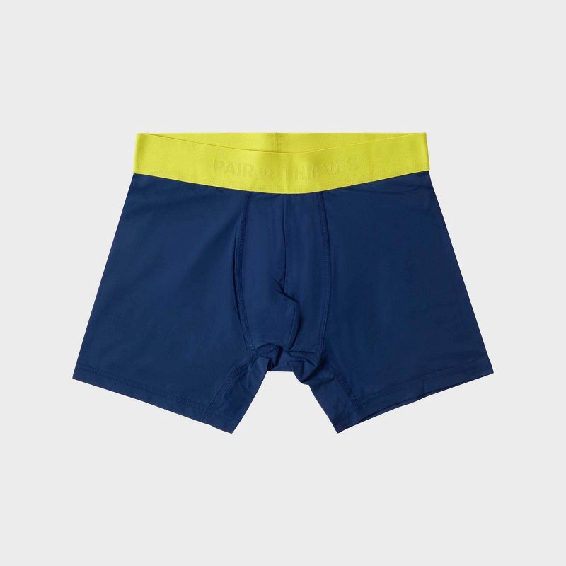 slide 2 of 12, Pair of Thieves Men's Hustle Boxer Briefs 2pk - Amoeba S: Abstract Pattern, Tagless, Full Waistband Elastic, Knit Fabric, 2 ct