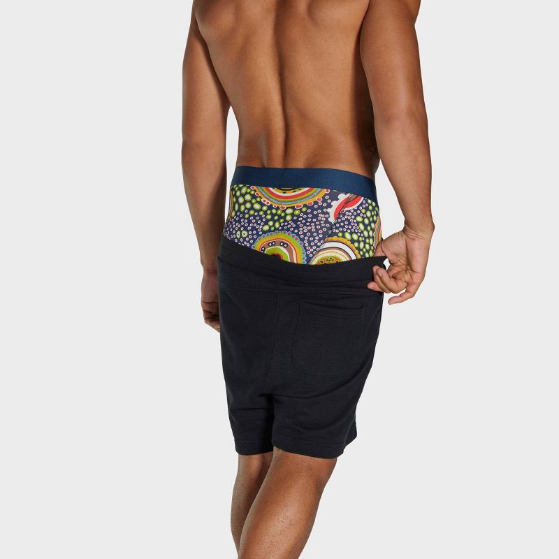 slide 10 of 12, Pair of Thieves Men's Hustle Boxer Briefs 2pk - Amoeba S: Abstract Pattern, Tagless, Full Waistband Elastic, Knit Fabric, 2 ct