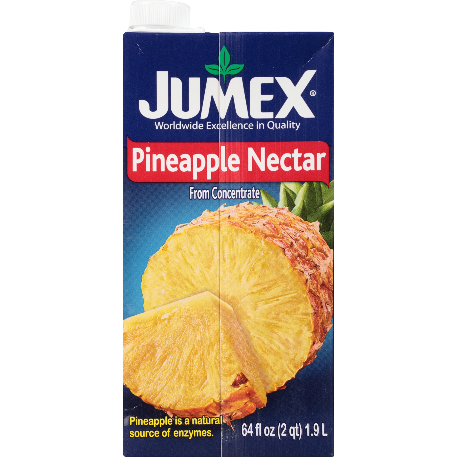 Jumex Pineapple Nectar From Concentrate Aseptic Carton 8 ct; 64 fl oz