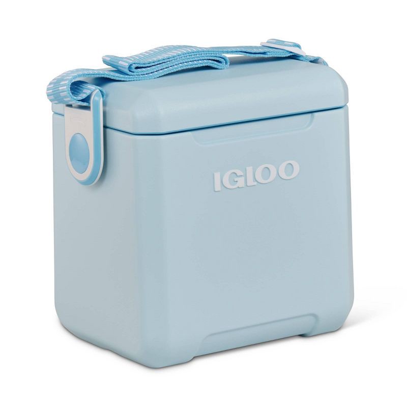 slide 7 of 13, Igloo Tag Along Too 11qt Hard Sided Cooler - Powder Blue, 11 qt