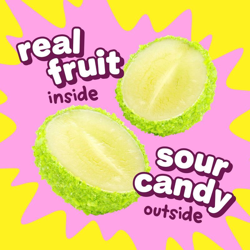 slide 3 of 5, Fruit Riot Frozen Sour Mixed Candy Grapes - 8oz, 8 oz