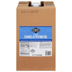 First Street Canola Clear Fry Oil