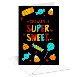 American Greetings Halloween Card for Juveniles Super Sweet Treats