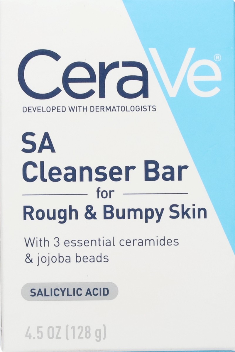 slide 7 of 9, CeraVe Salicylic Acid SA Cleanser Bar 4.5 oz, 4.5 oz