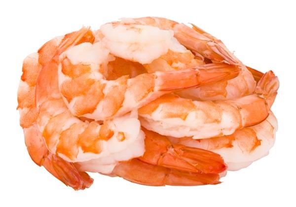 slide 1 of 1, Hy-Vee 100% Natural Cooked Shrimp 26-30 Count, per lb