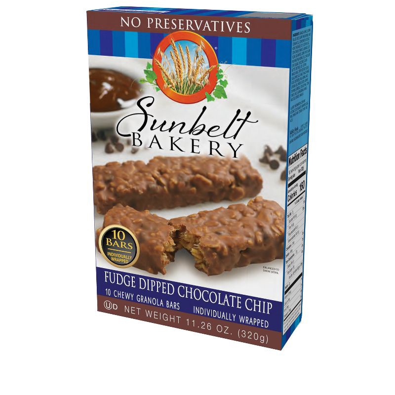 slide 3 of 4, Sunbelt Bakery Sunbelt Fudge Dipped Chocolate Chip Granola Bars - 11.26oz, 11.26 oz