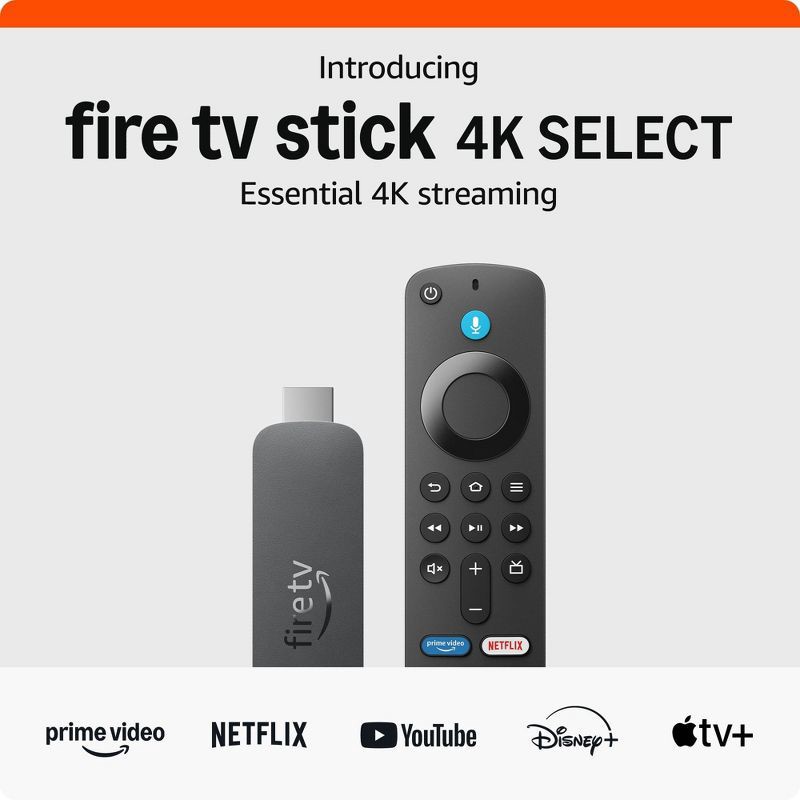 slide 3 of 9, Amazon FireTV Stick 4k Select, 1 ct